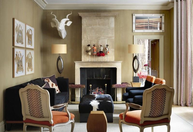 客廳設計風格：華麗風